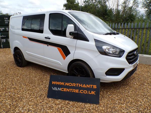 Ford Transit Custom 2.0 300 EcoBlue Leader Crew Van L1 H1 Euro 6 (s/s) 5dr