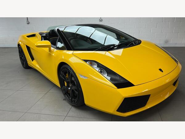 Lamborghini Gallardo 5.0 V10 Spyder EGear 4WD Euro 4 2dr