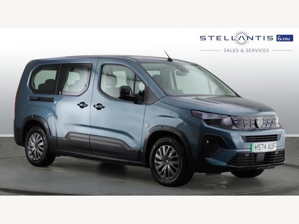 Peugeot e-Rifter 52kWh Allure Long MPV Auto 5dr (7.4kW Charger)