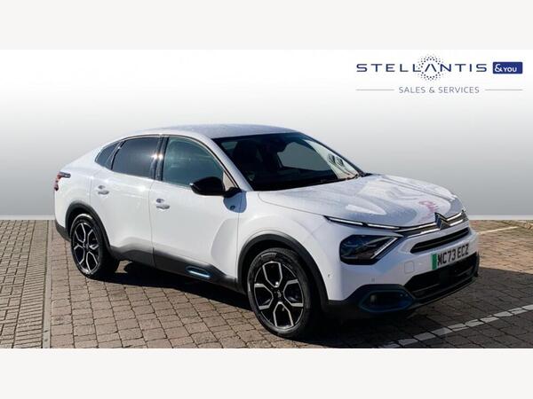 Citroen e-C4 X 50kWh Shine Plus Fastback Auto 4dr (7.4kW Charger)