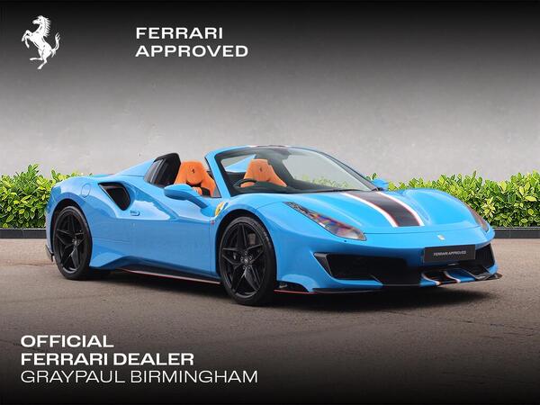 Ferrari 488 Pista 3.9T V8 Spider F1 DCT Euro 6 (s/s) 2dr