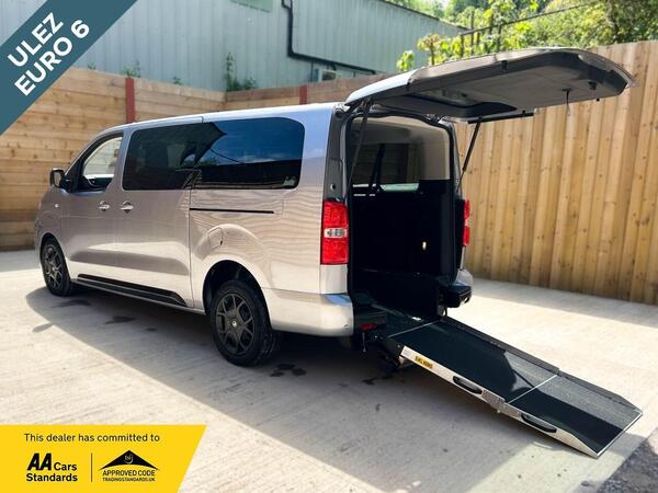 Citroen SpaceTourer LWB 5 Seat Wheelchair Accessible Disabled Access Vehicle WAV 5dr