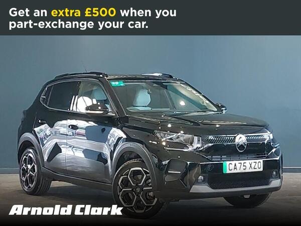 Citroen e-C3 Standard Range 44kWh MAX Auto 5dr (7.4kW Charger)