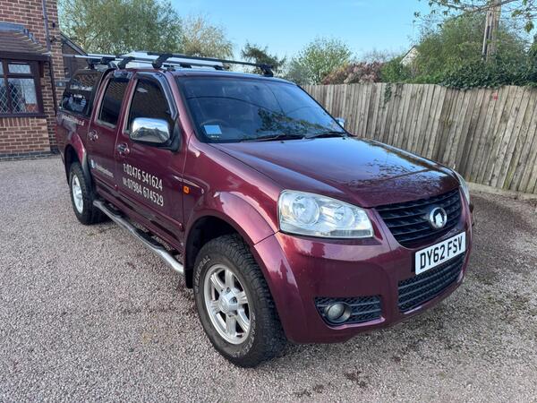 Great Wall Steed 2.0 TD S Pickup 4dr Diesel Manual 4X4 (220 g/km, 141 bhp)
