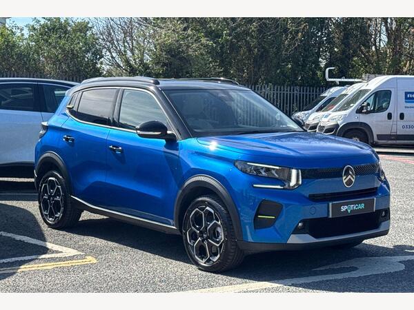 Citroen e-C3 Standard Range 44kWh MAX Auto 5dr (7.4kW Charger)
