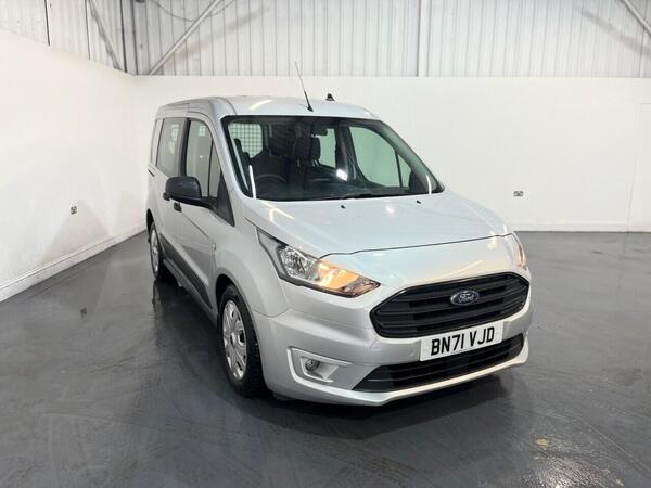 Ford Transit Connect 1.5 220 EcoBlue Trend Crew Van Double Cab 6dr Diesel Manual L1 Euro 6 (s/s) (100 ps) rear parking sensors, DAB radio, AC