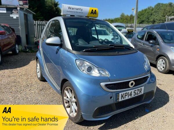 Smart fortwo 1.0 MHD Passion SoftTouch Euro 5 (s/s) 2dr