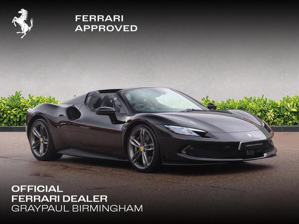 Ferrari 296 GTS 3.0T V6 7.45kWh Spider F1 DCT Euro 6 (s/s) 2dr