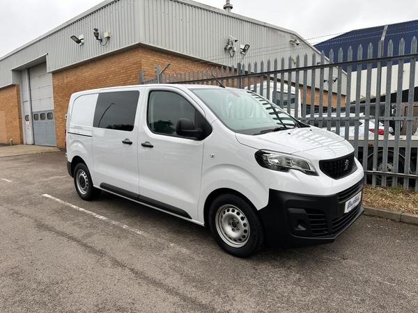 Peugeot Expert 2.0 BLUEHDI PROFESSIONAL PREMIUM L1 150 BHP GREAT SPEC 6 SEATER TWIN SIDE LOAD