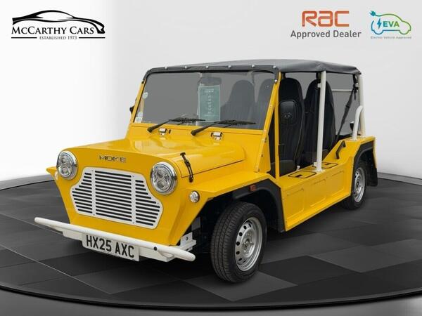 MOKE Electric 0.0 4DR CONVERTIBLE ELECTRIC BLUETOOTH WITH MUSIC STREAMING DAB STEREO JUST 1 PRIVATE OWNER FROM NEW ONLY 35 MILES NO ULEZ CHARGE
