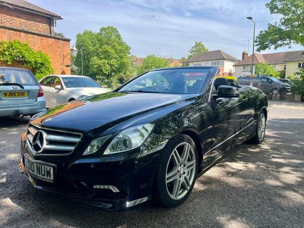 Mercedes-Benz E Class 1.8 E250 CGI BlueEfficiency Sport Cabriolet Tiptronic Euro 5 2dr