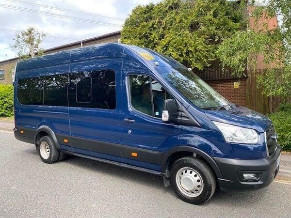 Ford Transit 2.0 460 EcoBlue Trend RWD L4 H3 Euro 6 (s/s) 5dr (17 Seat, DRW)