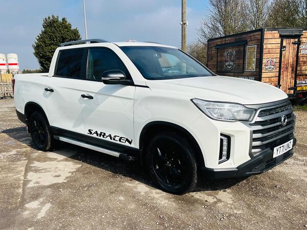 SsangYong Musso 2.2D Saracen Pickup Double Cab 4dr Diesel Auto 4WD Euro 6 (181 ps)