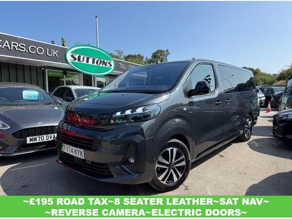 Peugeot e-Traveller 75kWh Allure Long MPV 5dr Electric Auto LWB (8 Seat, 7.4kW Charger) (136 ps) HEATED LEATHER~SAT NAV~REVERSE CAM