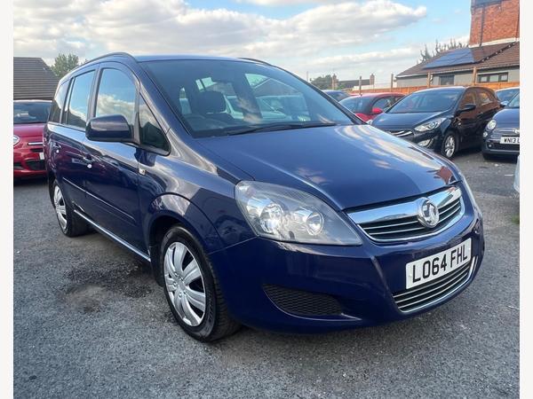 Vauxhall Zafira 1.8 16V Exclusiv Euro 5 5dr