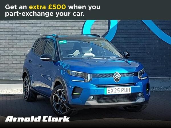 Citroen e-C3 Standard Range 44kWh MAX Auto 5dr (7.4kW Charger)