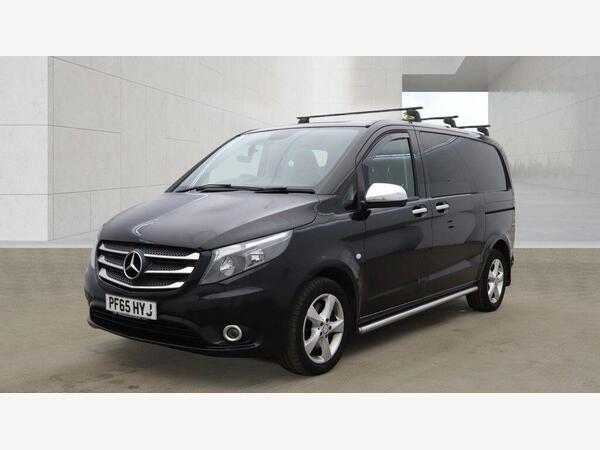 Mercedes-Benz Vito 2.1 119 CDI BlueTEC Sport Crew Van Double Cab 5dr Diesel G-Tronic+ RWD L1 Euro 6 (190 ps) SAT NAV A/C ETC !!!! LOVELY PRACTICAL VAN !!!
