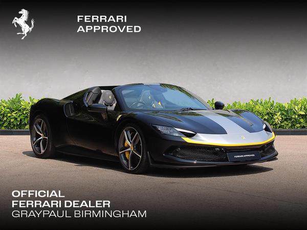 Ferrari 296 GTS 3.0T V6 Spider F1 DCT Euro 6 (s/s) 2dr 7.45kWh