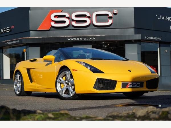 Lamborghini Gallardo 5.0 V10 Spyder EGear 4WD Euro 4 2dr