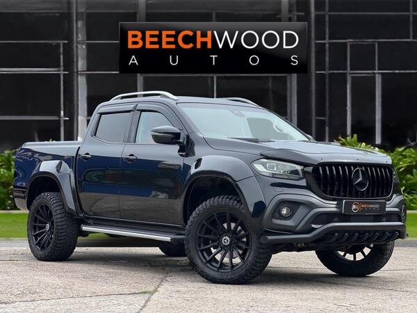 Mercedes-Benz X Class 2.3 CDI BEECHWOOD CUSTOM Pickup Double Cab 4dr Diesel Auto 4MATIC Euro 6 (190 ps) LIFT KIT / NEW TYRES