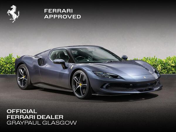 Ferrari 296 GTB 3.0T V6 7.45kWh F1 DCT Euro 6 (s/s) 2dr