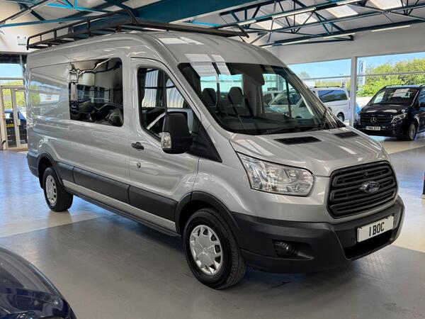 Ford Transit 2.0 350 EcoBlue Crew Van RWD L3 H2 Euro 6 6dr