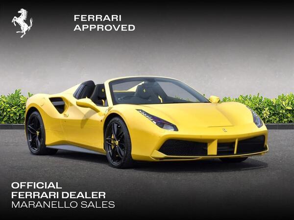 Ferrari 488 3.9T V8 Spider F1 DCT Euro 6 (s/s) 2dr