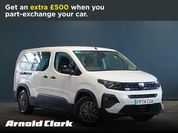 Peugeot e-Rifter 52kWh Allure Long MPV Auto 5dr (7.4kW Charger)