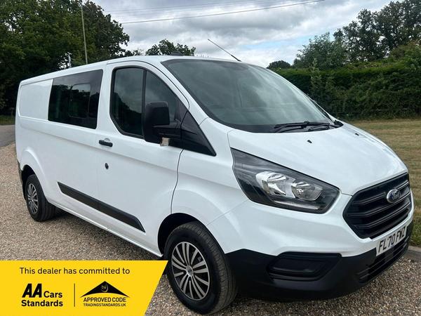 Ford Transit Custom 2.0 300 EcoBlue Leader Crew Van L2 H1 Euro 6 (s/s) 5dr