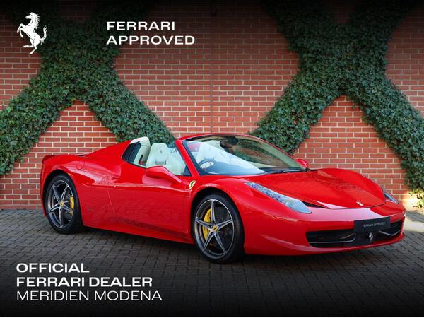 Ferrari 458 4.5 Spider F1 DCT Euro 5 2dr