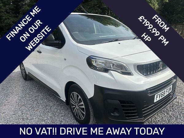 Peugeot Expert 2.0 BlueHDi 1400 Professional Standard Crew Van Double Cab 6dr Diesel Manual MWB Euro 6 (s/s) (6 Seat) (120 ps)