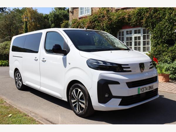 Peugeot e-Traveller 75kWh Allure Long MPV Auto LWB 5dr (7 Seat, 7.4kW Charger)