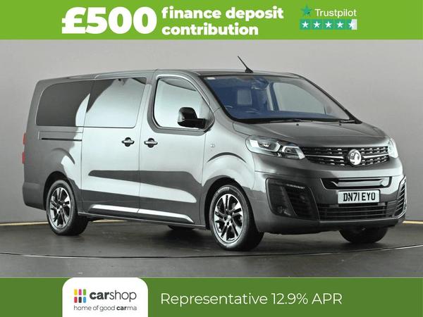 Vauxhall Vivaro-e Life 50kWh Elite Auto LWB 5dr (8 Seat, 7.4kW Charger)