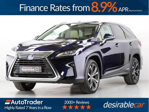 Lexus RX L 3.5 450h L V6 Luxury CVT 4WD Euro 6 (s/s) 5dr