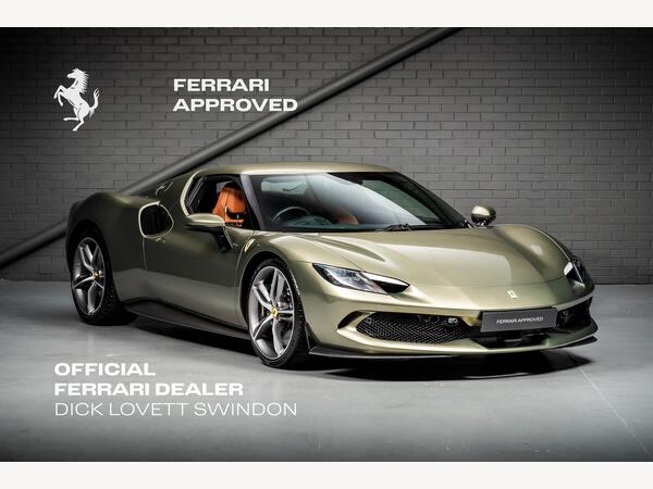 Ferrari 296 GTB 3.0T V6 7.45kWh F1 DCT Euro 6 (s/s) 2dr