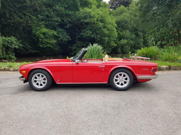 Triumph TR6 Total rebuild.