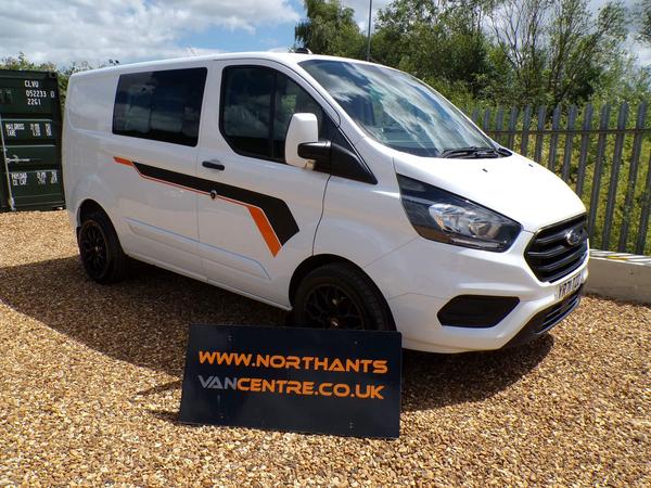 Ford Transit Custom 2.0 300 EcoBlue Leader Crew Van L1 H1 Euro 6 (s/s) 5dr