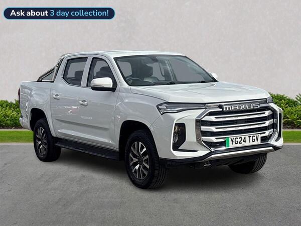 MAXUS T90EV 88.5kWh Elite Pickup Double Cab 4dr Electric Auto RWD (177 ps)