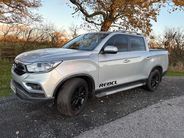SsangYong Musso 2.2D Rebel Pickup Double Cab 4dr Diesel Manual 4WD Euro 6 (181 ps)