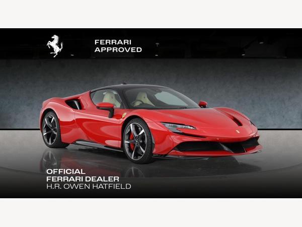 Ferrari SF90 Stradale 4.0T V8 7.9kWh F1 DCT 4WD Euro 6 (s/s) 2dr