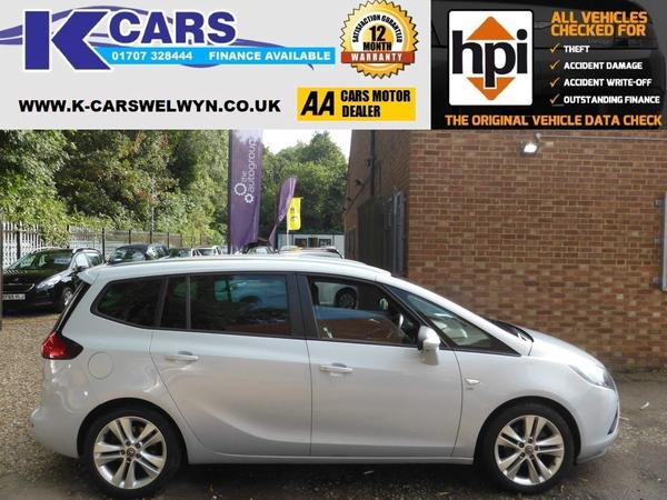 Vauxhall Zafira Tourer 1.4T 16V SRi Euro 5 5dr