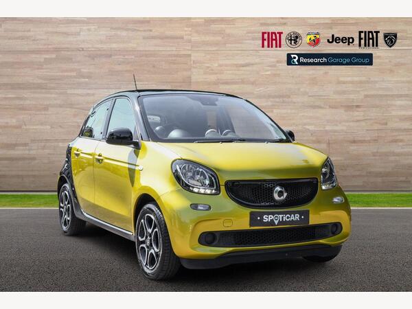 Smart forfour 1.0 Prime (Premium) Euro 6 (s/s) 5dr
