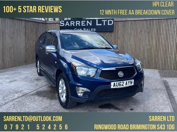SsangYong Korando Sports 2.0D EX Auto 4WD Euro 5 4dr