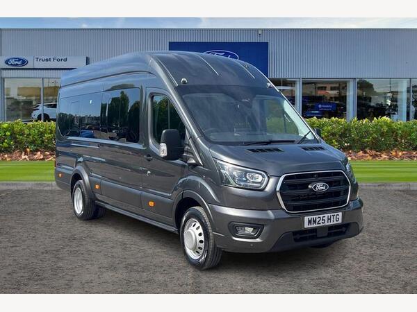 Ford Transit 460 Limited AUTO L4 H3 ELWB High Roof 17 Seat Minibus RWD 2.0 EcoBlue 165ps