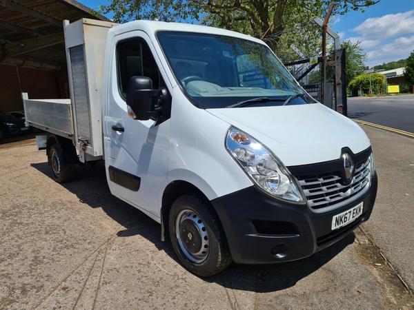Renault Master LM35 DCi 145 SINGLE CAB ALLOY TIPPER *EURO 6 - AIR CON - SAT NAV* 2dr