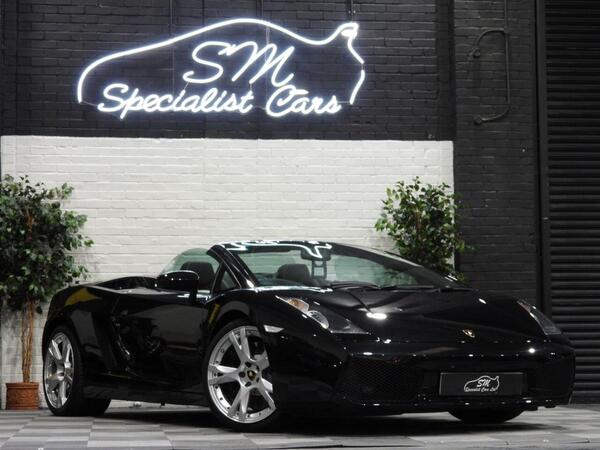 Lamborghini Gallardo 5.0 V10 Spyder EGear 4WD Euro 4 2dr