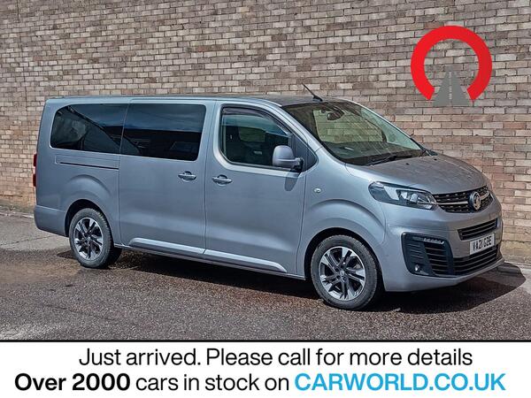 Vauxhall Vivaro Life 2.0 Turbo D Elite L MPV 5dr Diesel Auto LWB Euro 6 (s/s) (7 Seat) (180 ps)