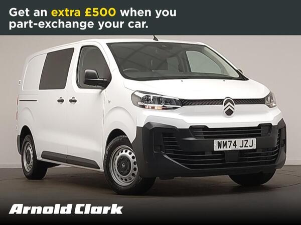 Citroen Dispatch 2.0 BlueHDi Enterprise M Crew Van Double Cab 6dr Diesel Manual MWB Euro 6 (145 ps)