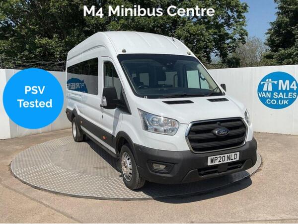 Ford Transit 2.0 460 EcoBlue Leader Minibus Double Cab 5dr Diesel Manual RWD L4 H3 Euro 6 (s/s) (17 Seat, DRW) (130 ps)