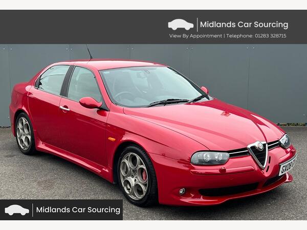 Alfa Romeo 156 GTA 3,2V6 Busso Petrol Engine with the Selespeed Automatic Gearbox 4 Door Saloon a Classic Alfa Romeo for the Alfisti 3.2
